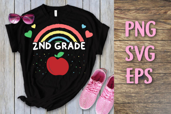 2nd Grade Back to School Svg T-shirt
