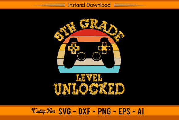 5th Grade Level Unlocked: Back to School Graphics & Crafts