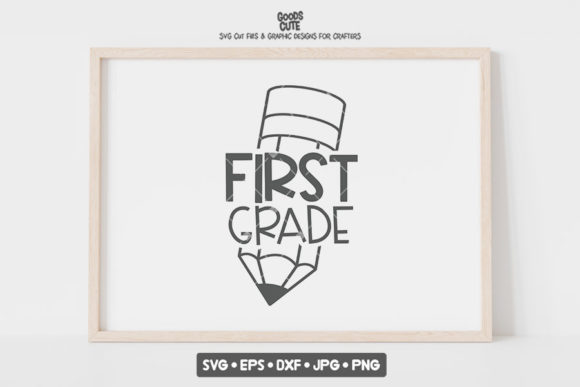 Back to School 1st First Grade SVG