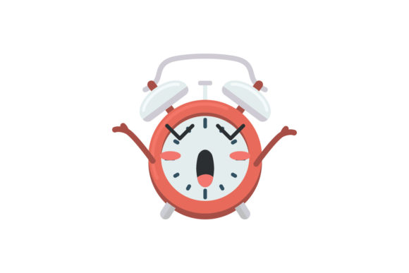 Back to School Clock Kawaii Vector: Graphics & Icons Review