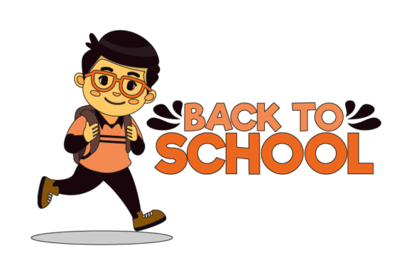Back to School Male Student Style Graphics