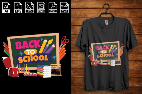 Back to School T-shirt Design- 05
