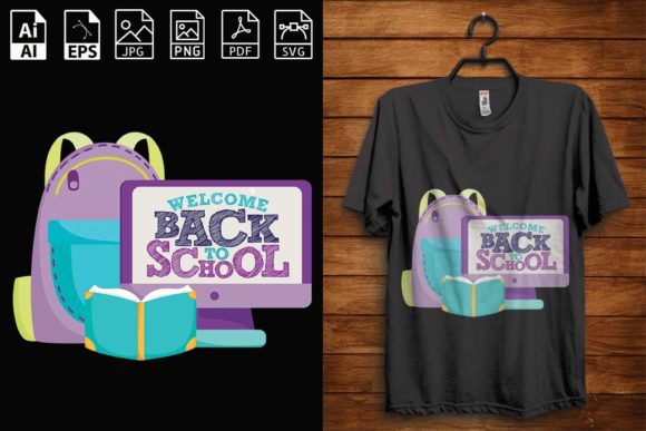 Back to School T-shirt Design- 07 Graphics