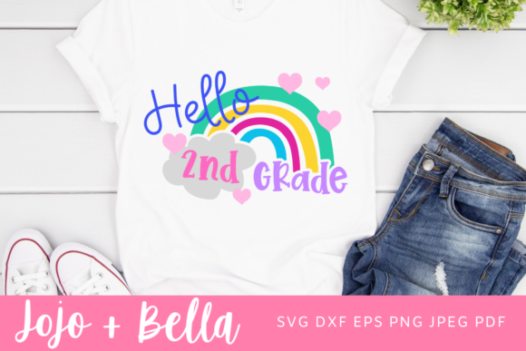 Hello 2nd Grade SVG: A Graphic Design Review for Crafts & Branding