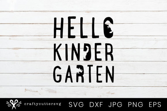 Hello Kindergarten – Back to School Shirt Dinosaur