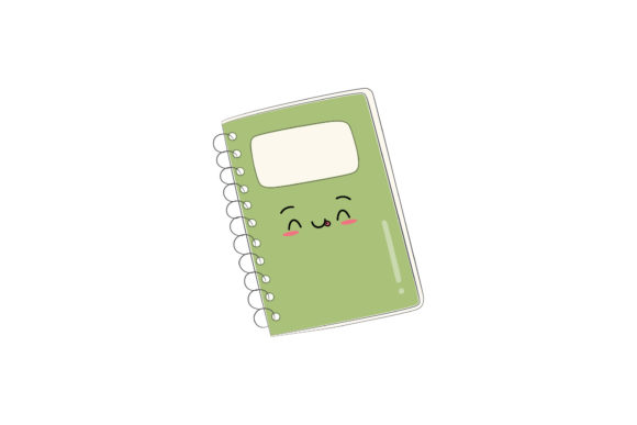 Kawaii Cute Book Back to School Graphics and Icons Review