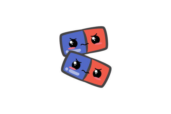 Kawaii Cute Eraser Graphics and Icons for Back to School Crafts