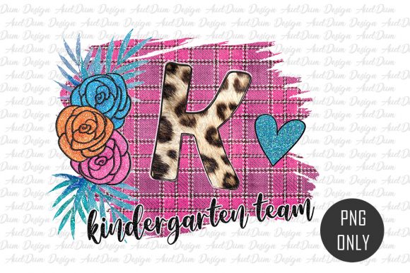 Kindergarten Back to School – K Sublimation Design Review