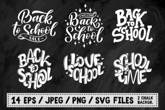 Lettering Kit - Back to School Graphics and Crafts