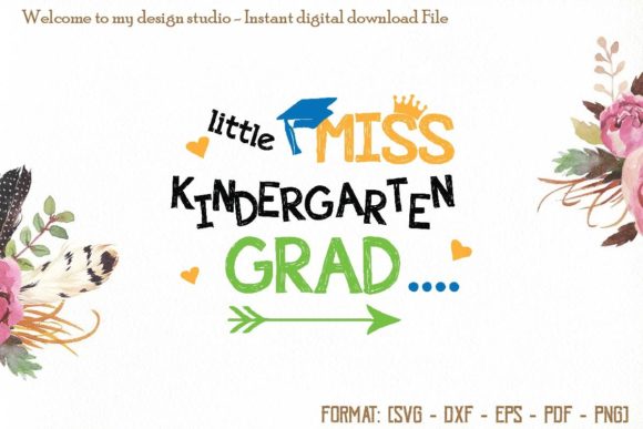 Little Miss Grad SVG: Graphics & Print Templates Review