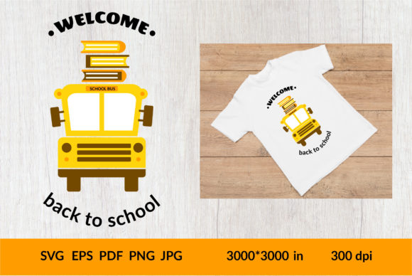 School Bus SVG. Back to School Quotes. Graphics