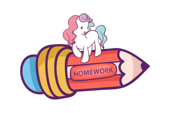 Unicorn Back to School Stickers Pen SVG: Playful Icons for Crafters